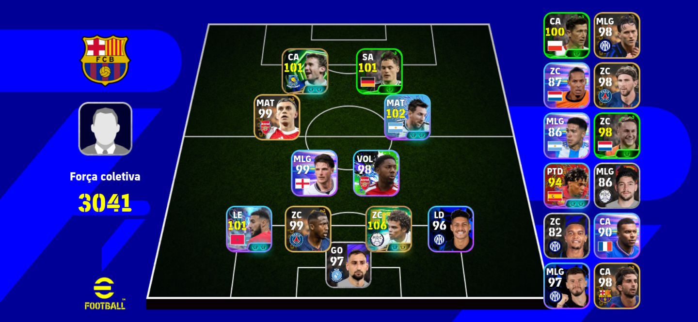 Iniciante do novo Pepe 107 - Conta efootball!