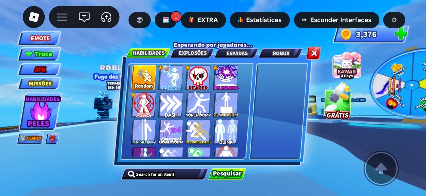 Promoção conta roblox!!! 10k de rubux gastos