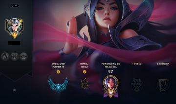 CONTA LEAGUE OF LEGENDS PLATINA 4