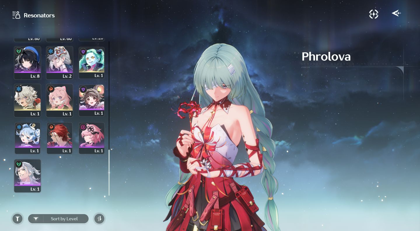 CONTA 4 S6, Hiyuki, Phrolova, Chisa, Phoebe