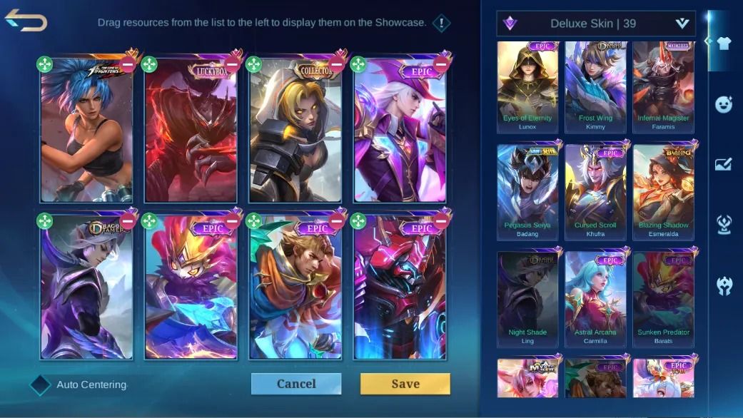 CONTA MAIN JUNGLE COM MUITAS SKINS