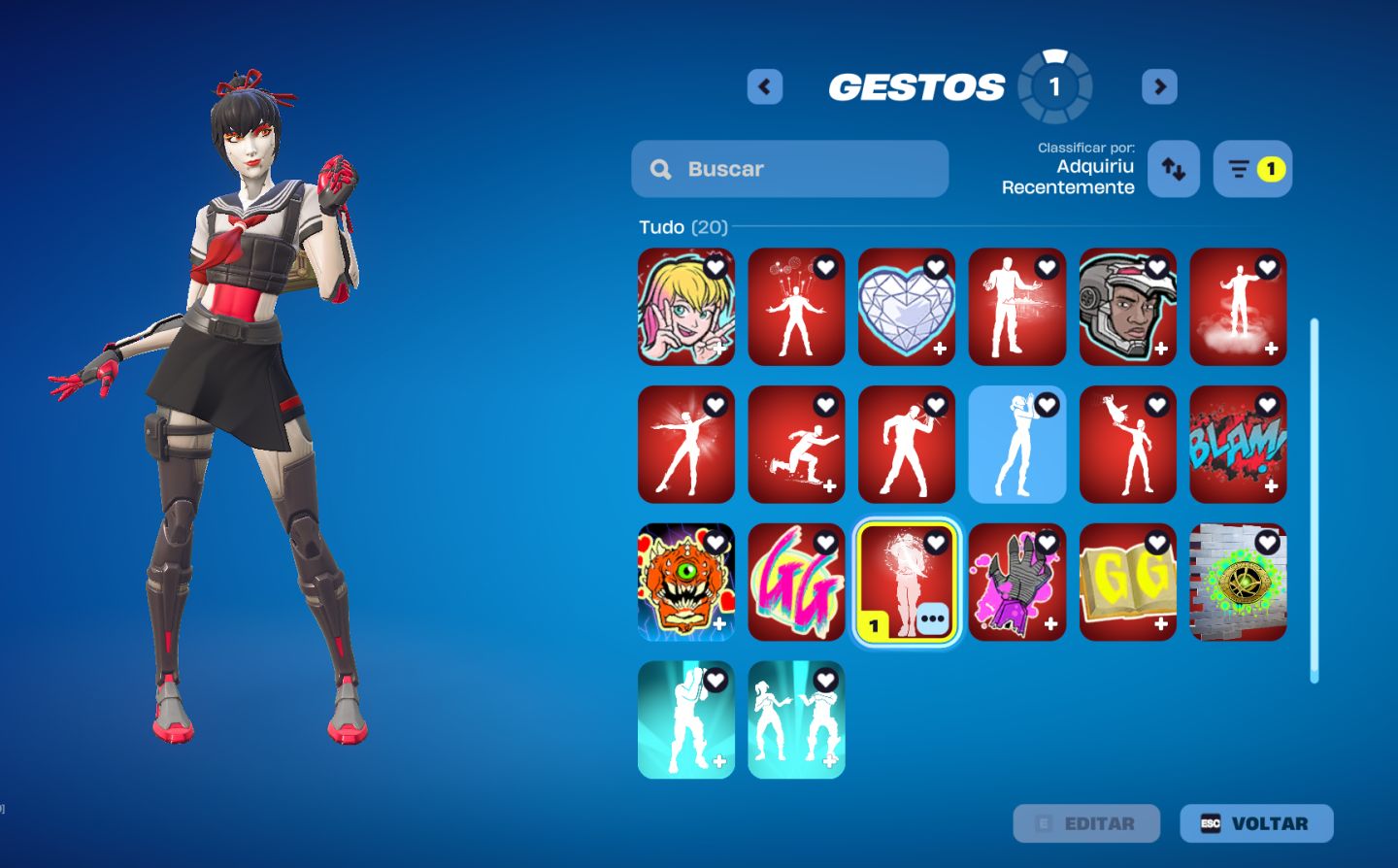 CONTA DE FORTNITE COM EMMA FROST