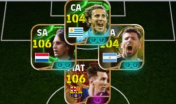 CONTA EFOOTBALL RARA! MESSI 2015 + CRUYFF + FORLAN BUGADO E++++!