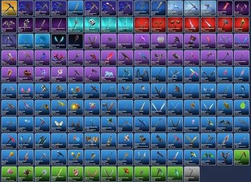 CONTA FORTNITE COM 178 SKINS! | Coleção gigante + skins raras capitulo 1