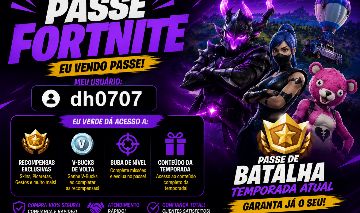 PASSE FORTNITE E ITENS DA LOJA !!!