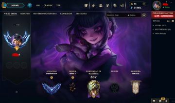 Conta main master yi | diamante 4 com 80% de WR !