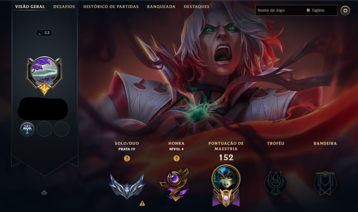 CONTA LEAGUE OF LEGENDS - 18 SKINS - PROTEÇÃO CONTRA REBAIXAMENTO - FULL ACESSO