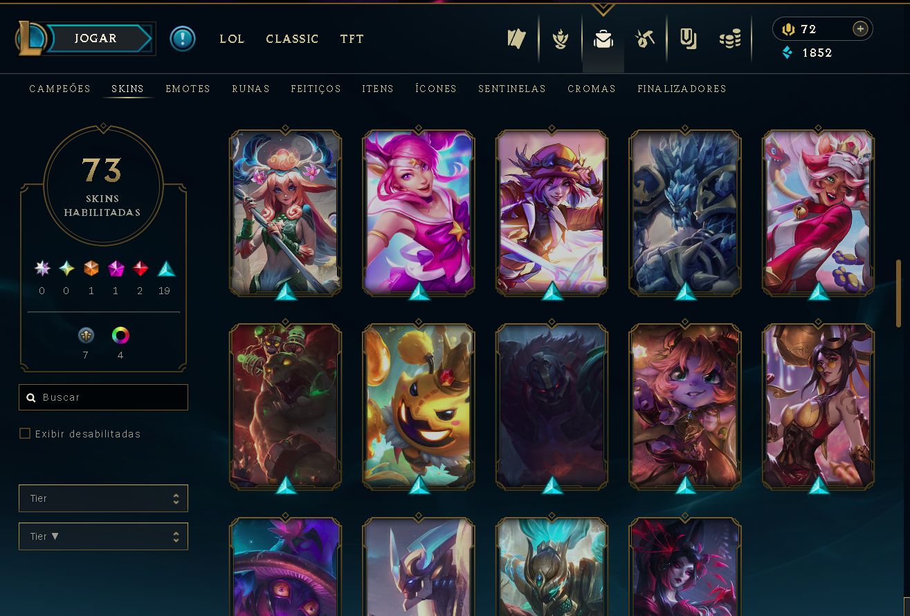 Conta League Of Legends Samira Soul Fighter, Veigar Cripta de Magma,+2 lendarias