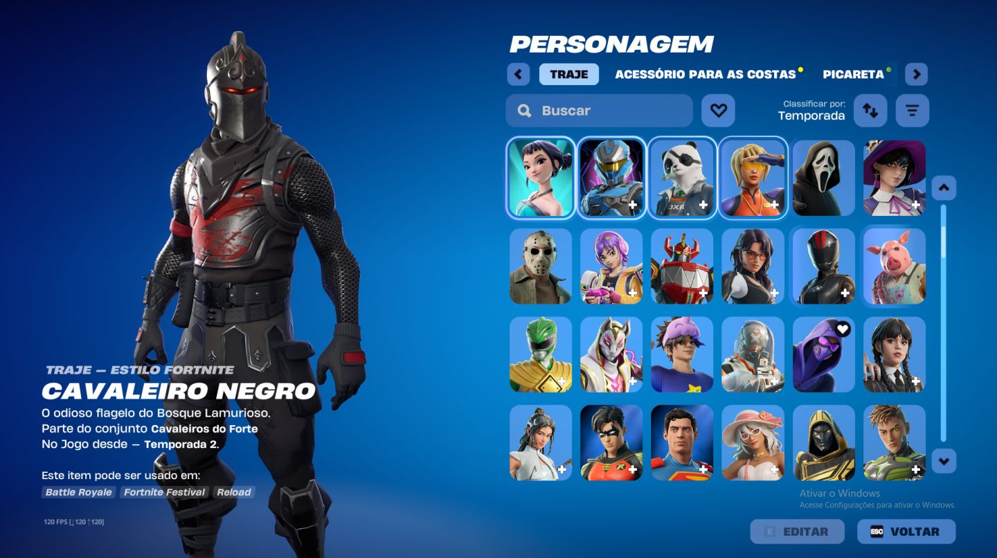 Conta Fortnite Rara