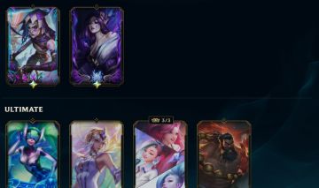 Conta de league of legends com 2 skins exaltadas e 298 skins