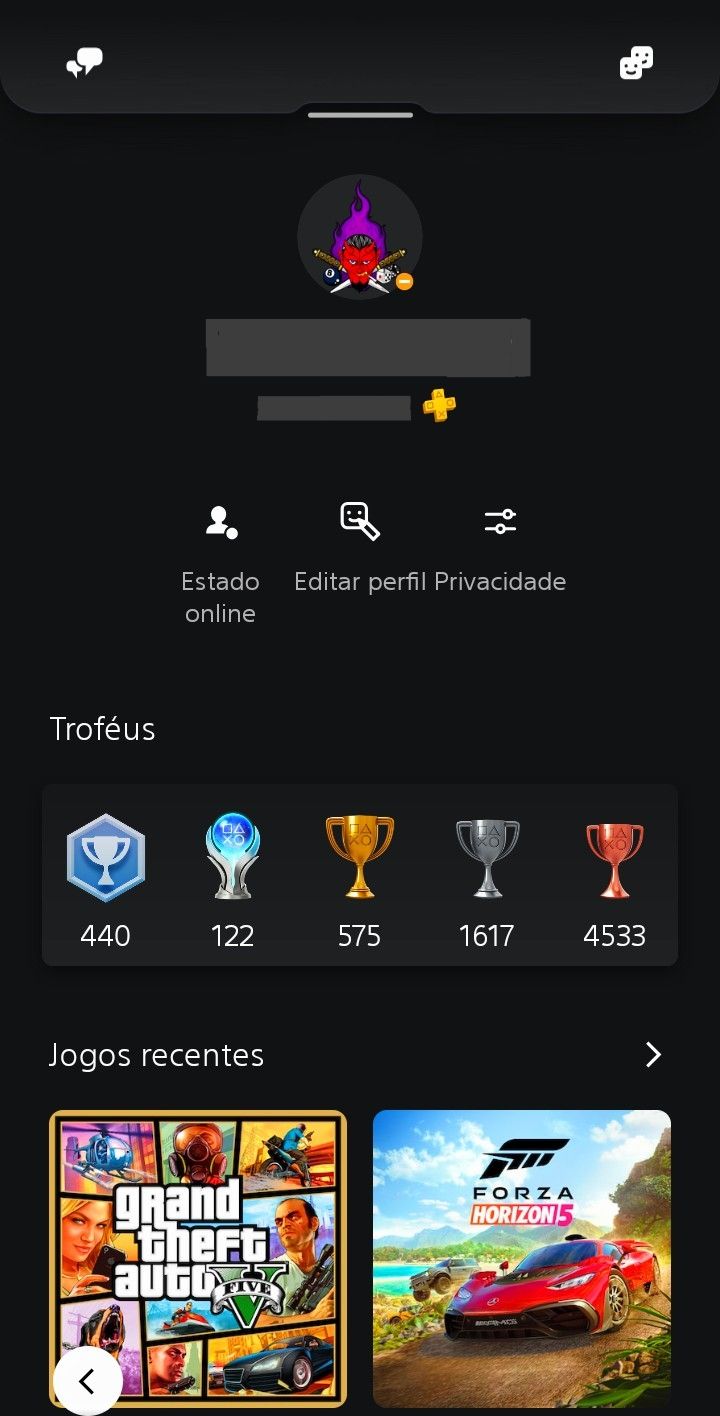CONTA PLAYSTATION 122 PLATINAS! CRIADA EM 2016! COM VÁRIOS JOGOS E FULL ACESSO!
