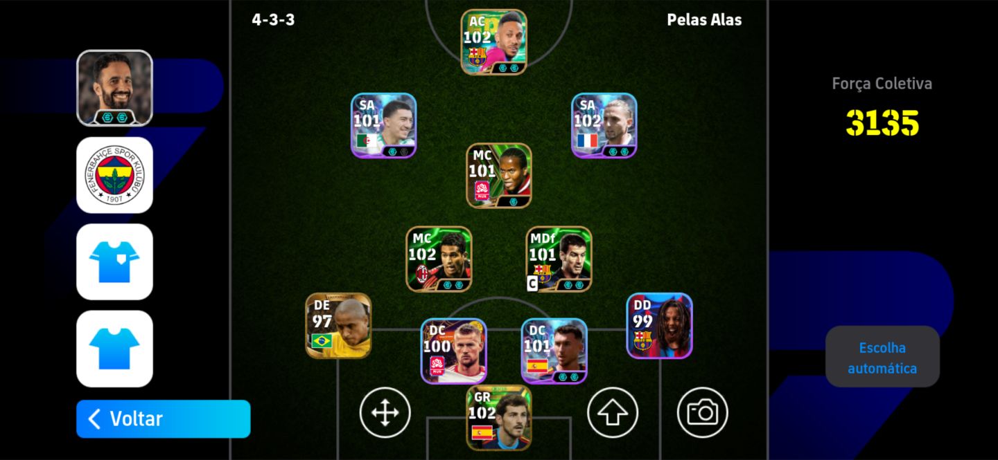 Conta efootebol