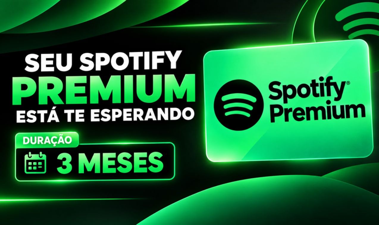 Spotify Premium 1 Mes/3 Meses + Brindes - Conta Individual Promoção