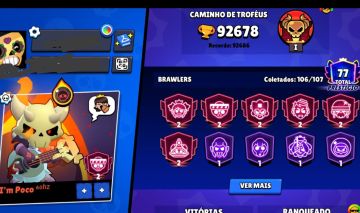Conta de Brawl Stars | Full hypercarge | Leia a descrição!