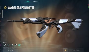 CONTA DE VALORANT COM SKINS - VANDAL, FACA, SPECTRE, GHOST, OURO 2 / DADOS REC