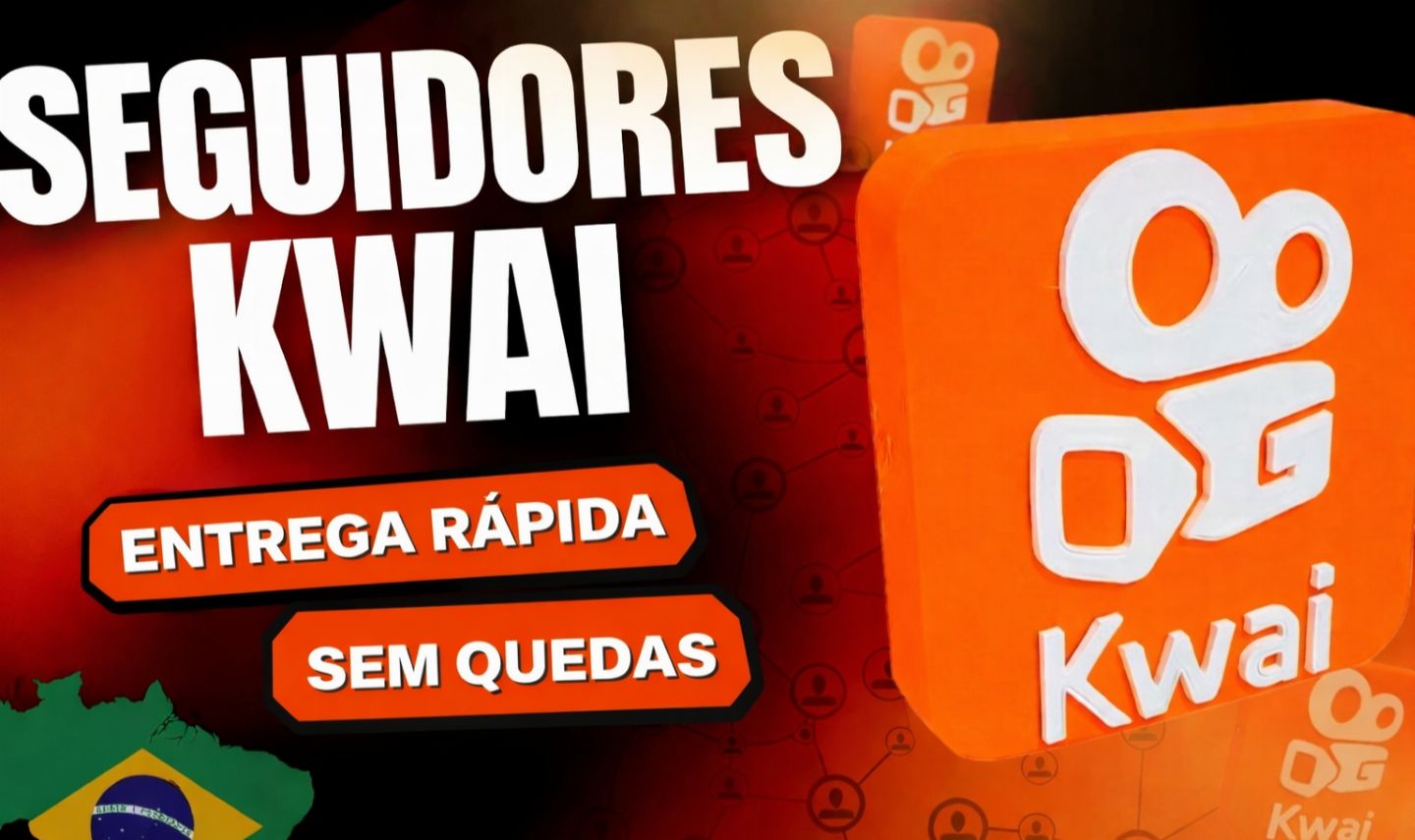 SEGUIDORES KWAI,{ 1K 10R$ }ENTREGA ENTRE 2/9 HRS | GARANTIA 30 DIAS