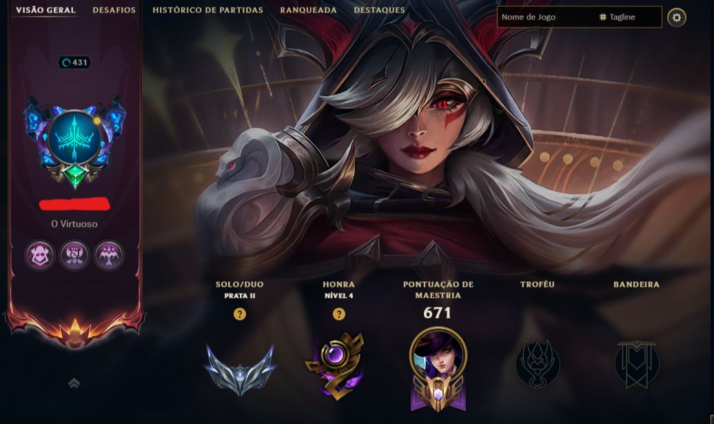 CONTA LVL 431 COM 251 SKINS - CONTA DESDE 2013