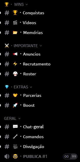 CRIAÇÃO DE SERVIDOR PARA DISCORD PERSONALIZADO [ MENOR PREÇO + ENTREGA RÁPIDA ]