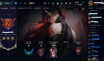 FULL ACESSO - 307 SKINS - TODOS CAMPEÕES - LEVEL 559 - 113 MIL ESSENCIA AZUL