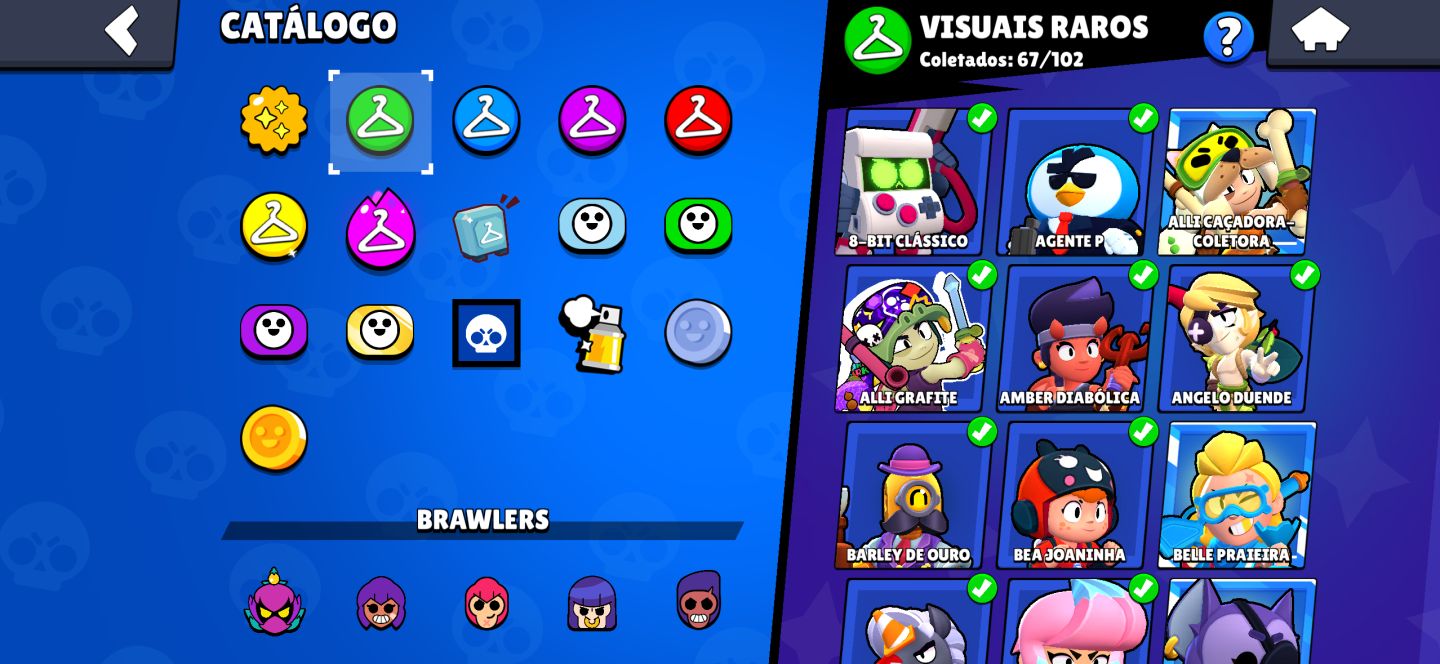 CONTA BRAWL STARS | 94 BRAWLERS | 17 HIPERCARGAS LVL 11 | GALE COMERCIANTE |