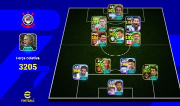Conta muito boa para iniciantes Vozinha ao gol e jogadores Big Time