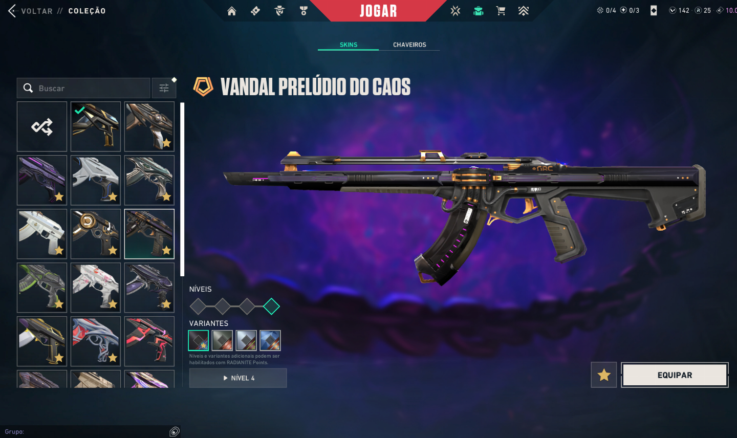 Valorant Conta mais de 5k gastos