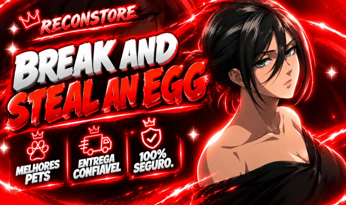 Quebrar e Roubar um Ovo / Break And Steal An Egg - (PETS DE 900B A 1T) PROMOÇÃO!