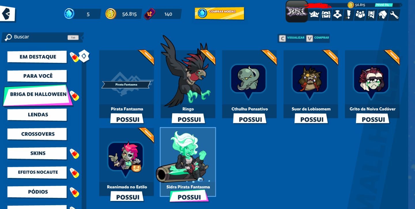 CONTA DE BRAWLHALLA (EXCLUSIVA!)
