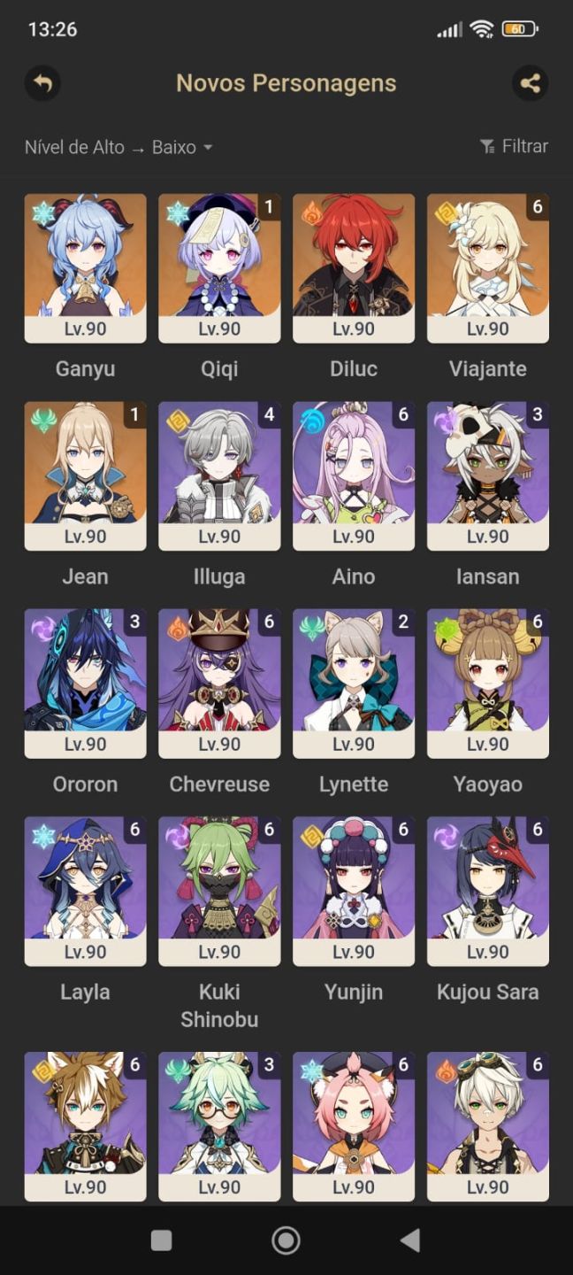 AR 60, muitos mapas para explorar.