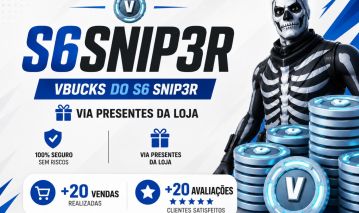 V-BUCKS MAIS BARATO | SKINS E ITENS (LOJA DIÁRIA) | PROMOÇÃO POR TEMPO LIMITADO