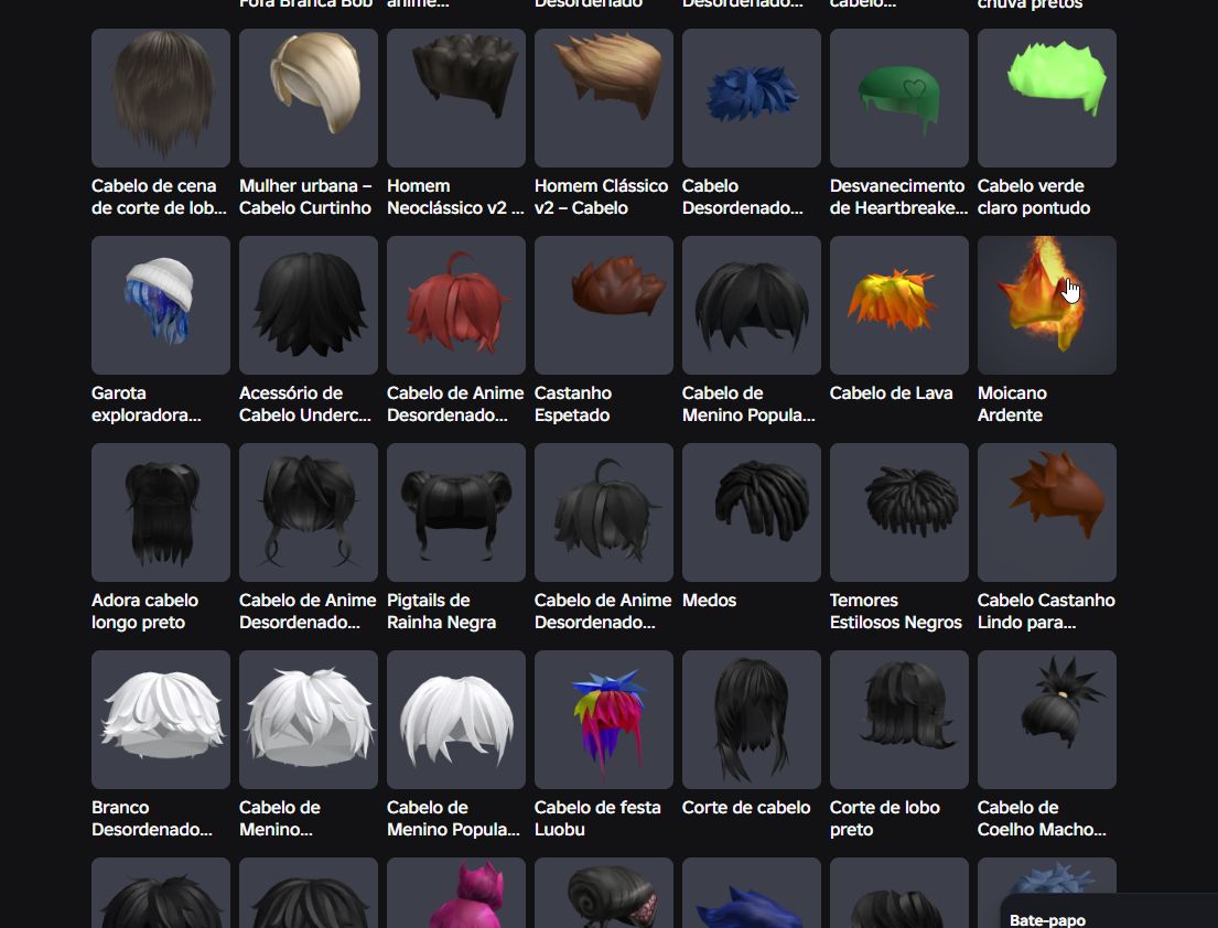 CONTA COM KORBLOX, BASTANTE SKIN PRONTA, CABELOS, ETC (ACEITO OFERTA!)
