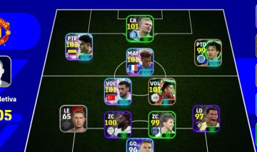 Conta efootball com doue e luis diaz