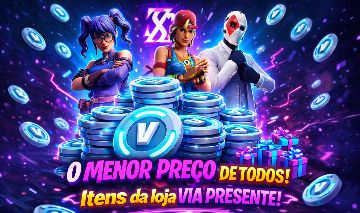 SKINS - VIA PRESENTE - MELHOR PREÇO DO MERCADO!