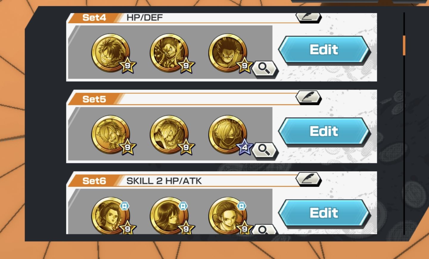 Conta opbr, muito boa, personagens q irão receber buff com gemas