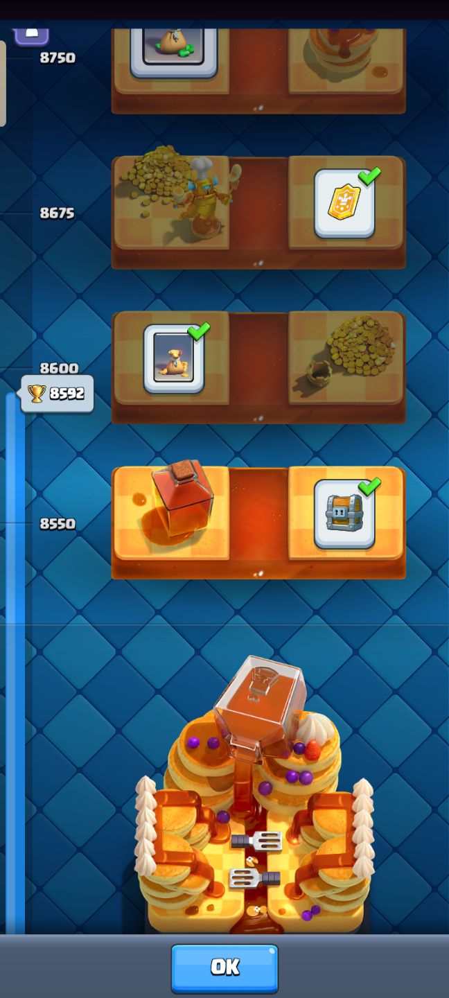 Conta de clash upada
