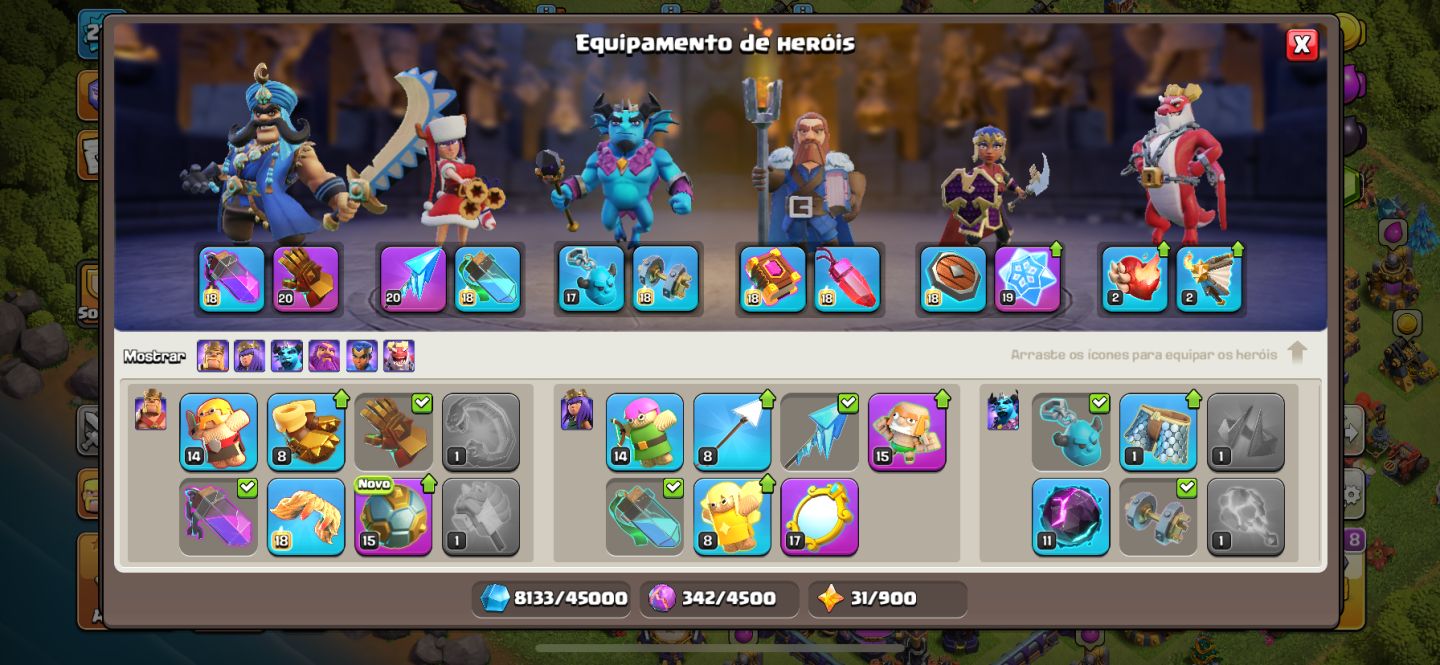 CONTA DE CLASH ROYALE/ OF CLANS/ HAY DAY