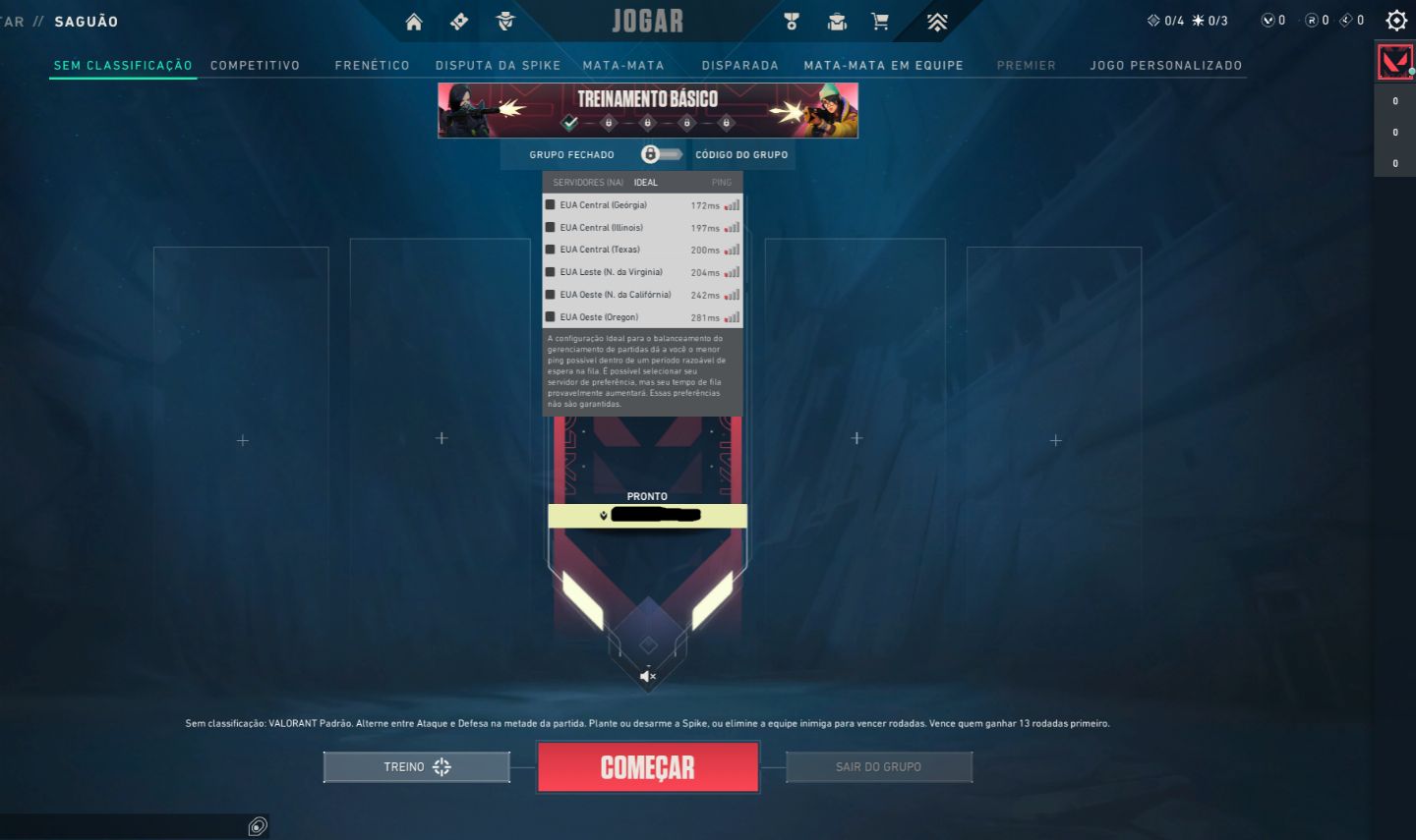Conta lvl 1 north american