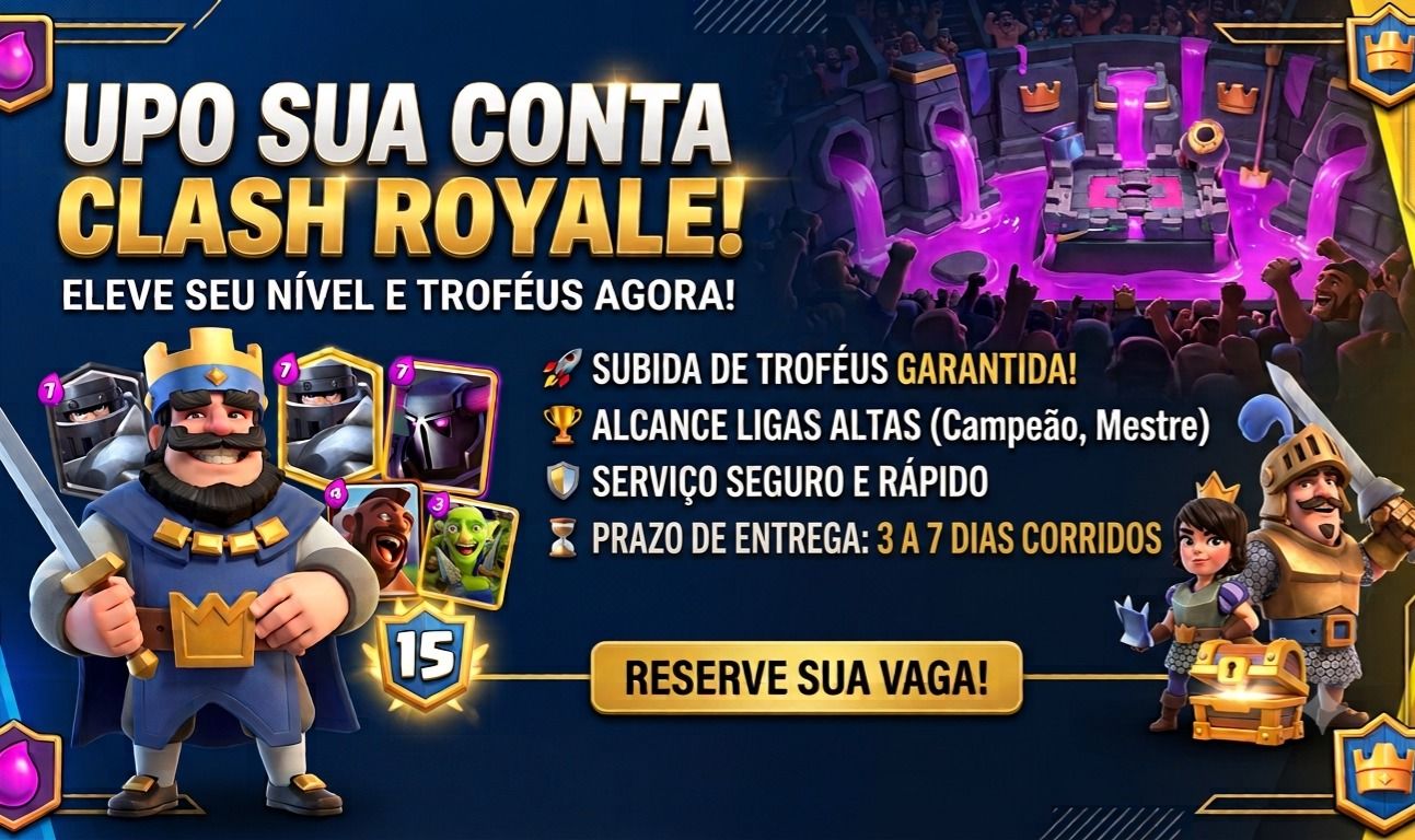 Upo conta clash Royale