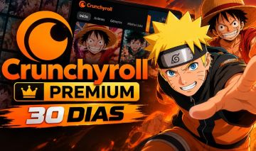 CRUNCHYROLL PREMIUM - 30 DIAS