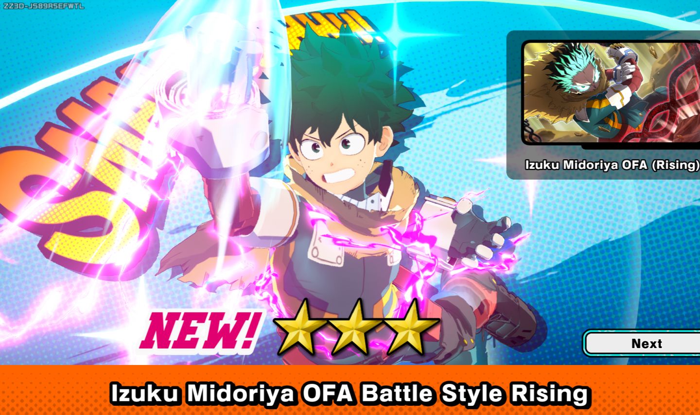 (STEAM)MY HERO ULTRA RUMBLE -Midoriya OFA Technical +Kaminari Technical + QUIRKS