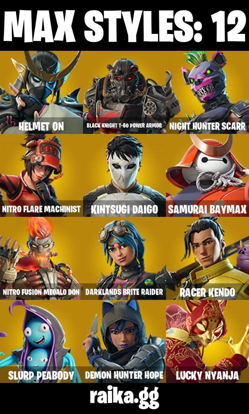 CONTA FORTNITE COM 44 SKINS DARK SKULLY/RONIN/ALIAS/PEABODY/CRYSTAL/DAIGO