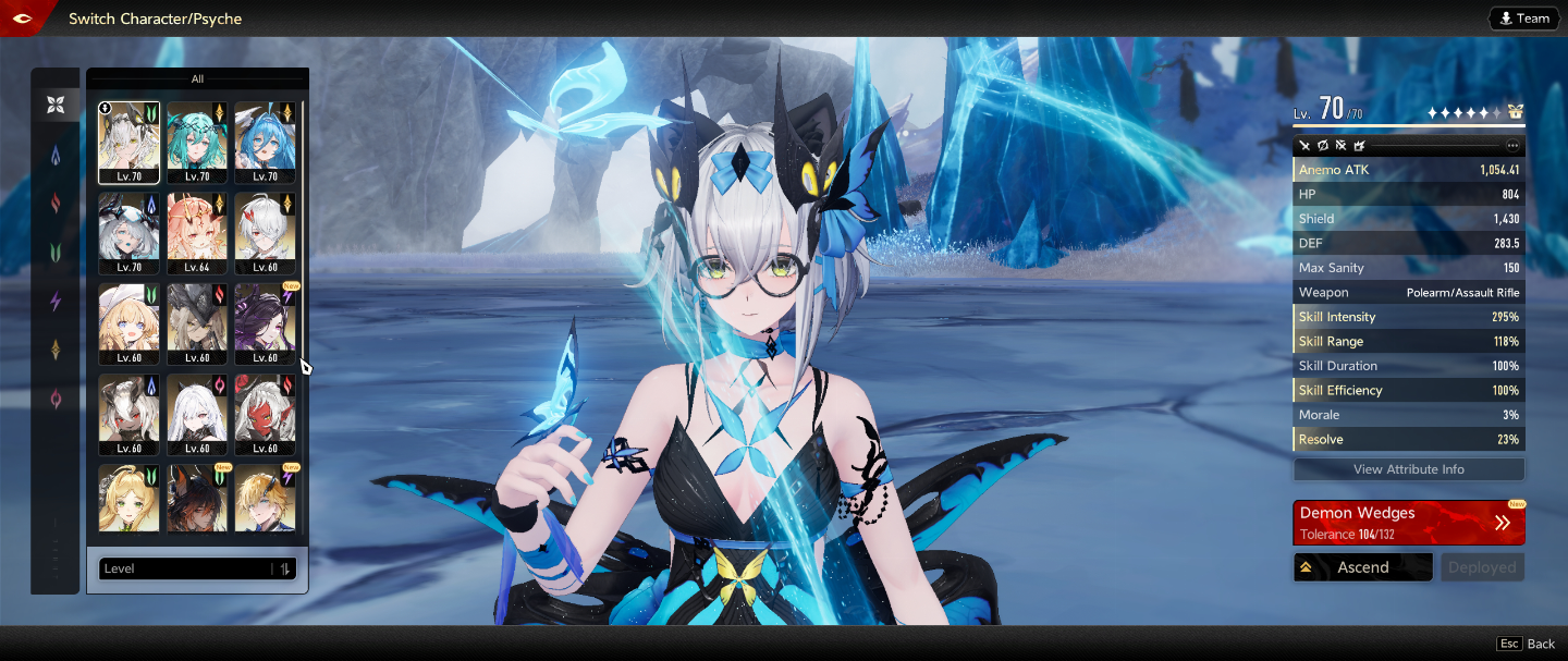 Conta Duet Night Abyss Com Skins