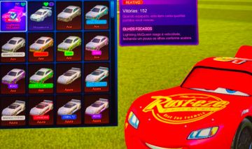 Conta rara com Relâmpago McQueen, OCTANE e FENNEC branco titânio! LEGENDA!!
