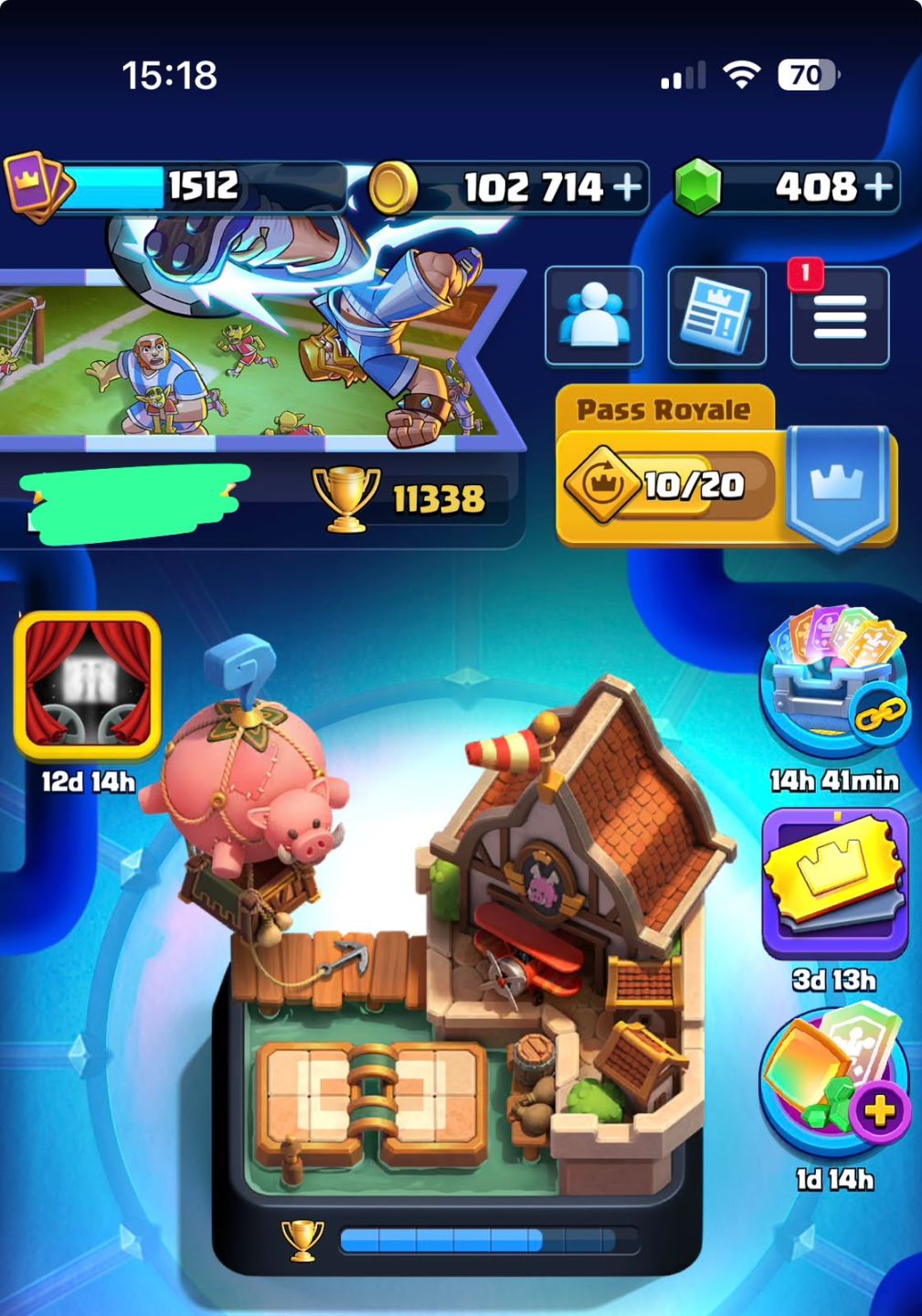 Conta clash royale 2.9 CORREDOR