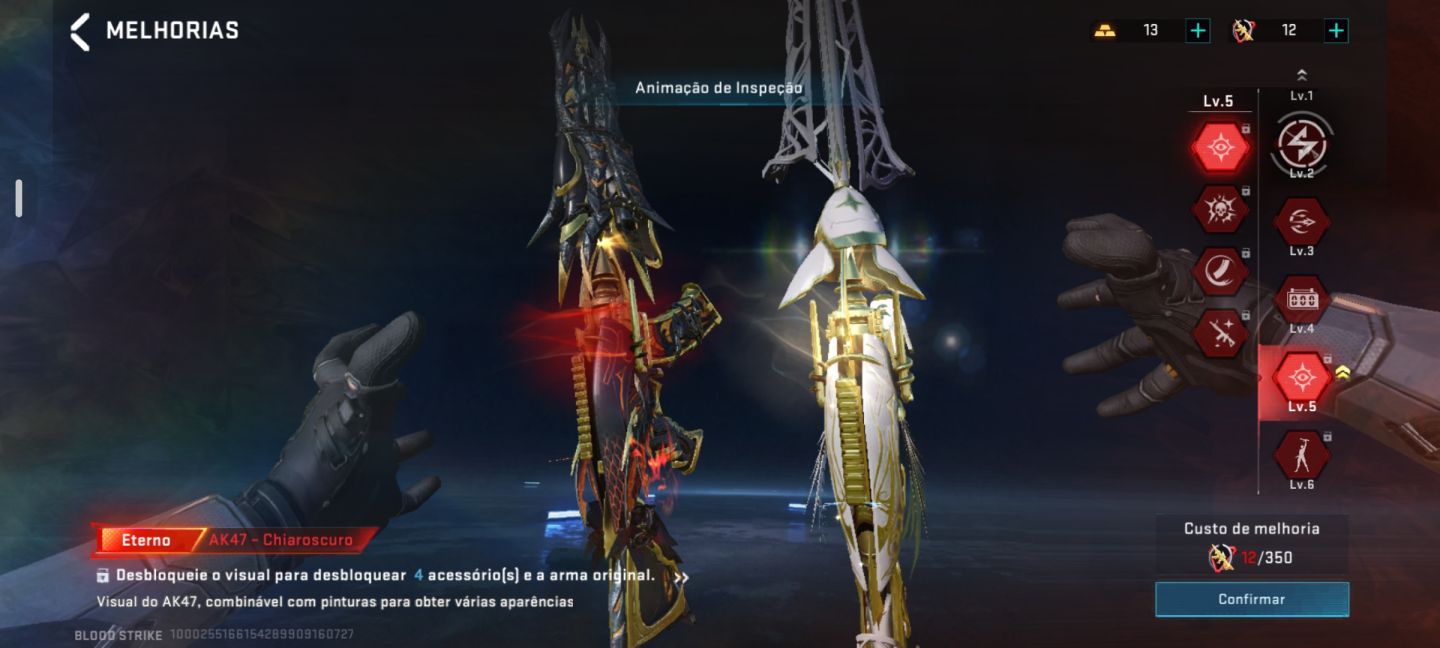 Conta raríssima bloodstrike , 1 pass , evento beta Full, Eterna full