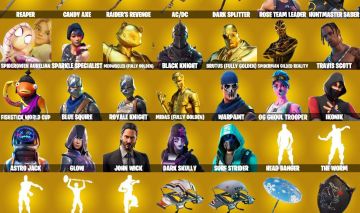 Conta fortnite zumbi rosa pic Renegade ikonik 550 skins + 74mil vbucks incluso