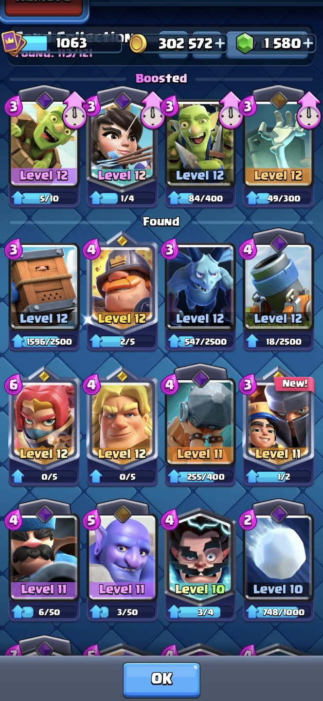 Conta de CLASH ROYALE | 10000 TROFEUS - 1 PASSE