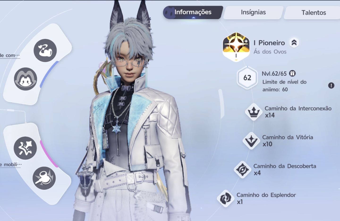 Conta end game lvl 62, 24 prismanas sentilantes