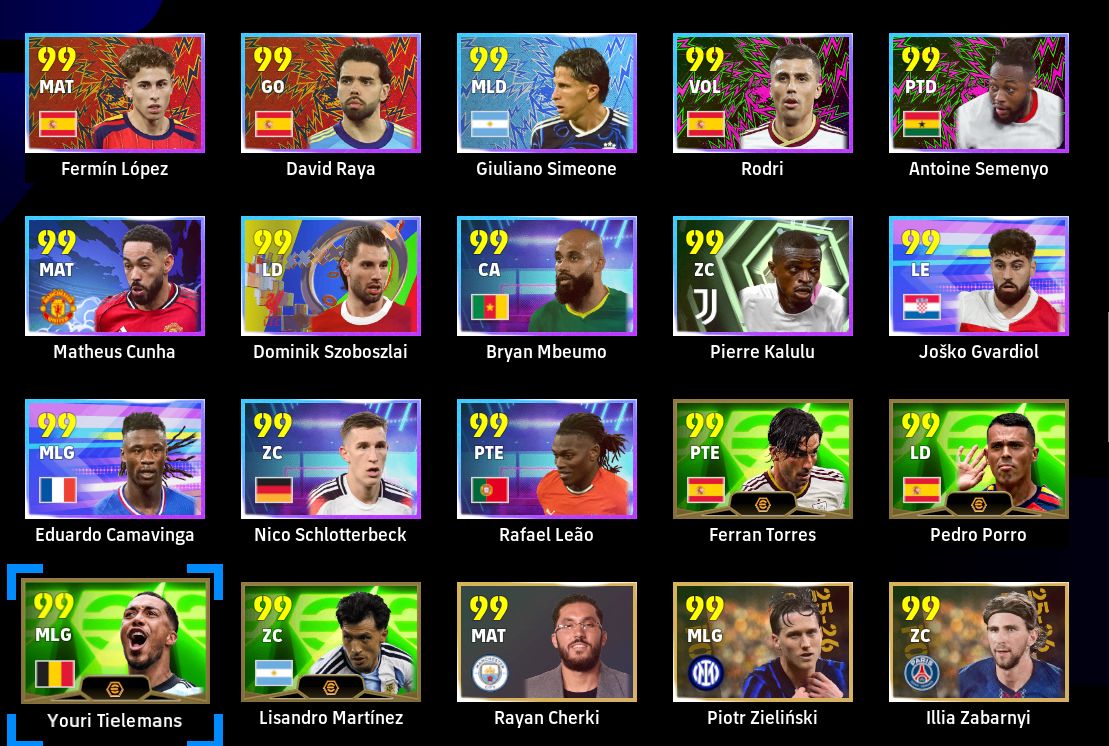 CONTA EFOOTBALL PC [STEAM] - JOGADORES META
