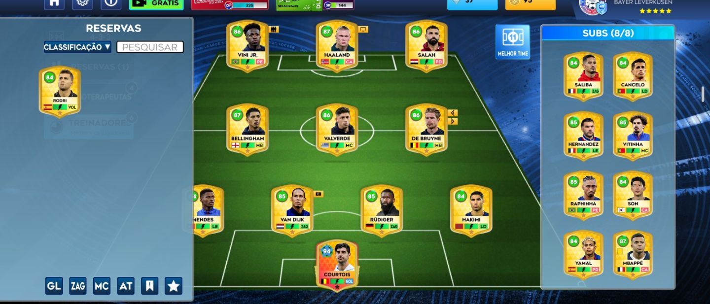 Conta Full de Dream League Soccer